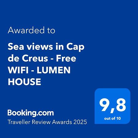 Sea Views In Cap De Creus - Free Wifi - Lumen House Villa El Port De La Selva ภายนอก รูปภาพ